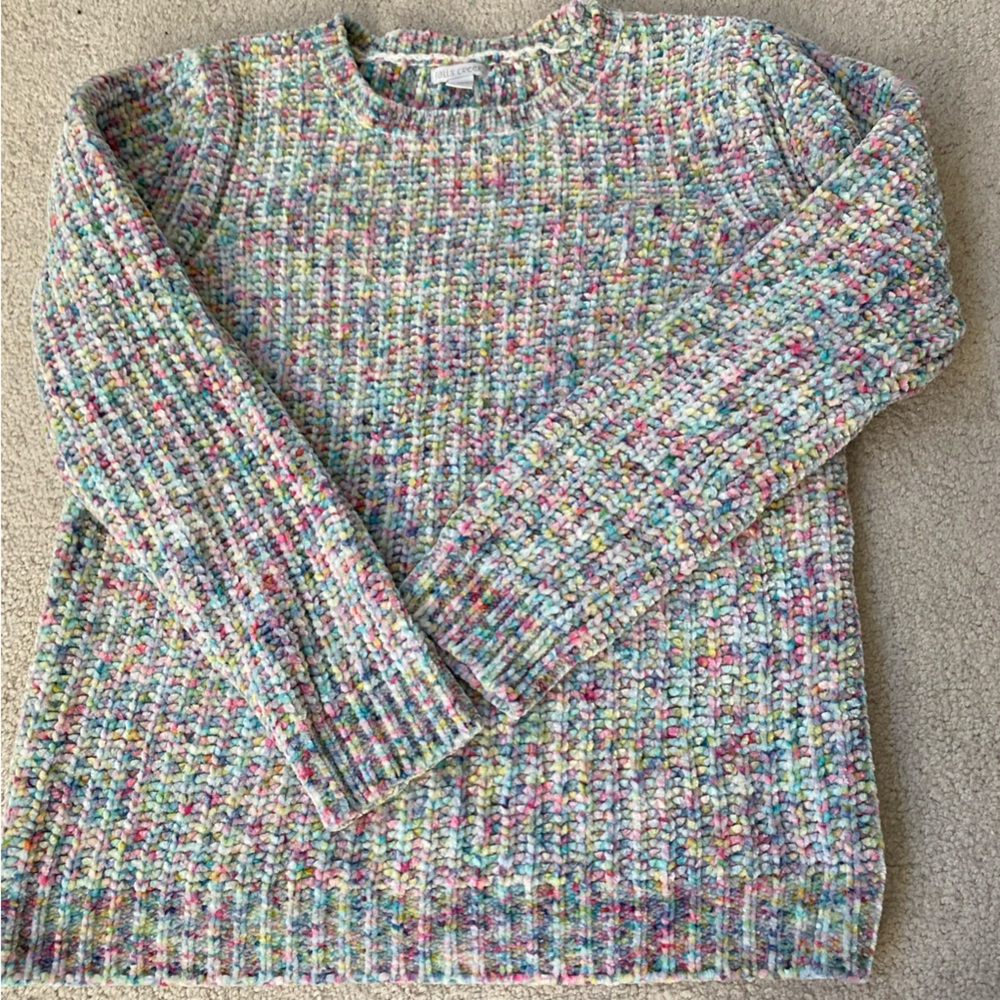 Colorful Knit Sweater